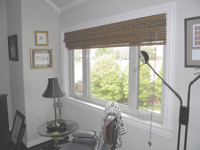 Vinyl Window interior view of a Casement Window