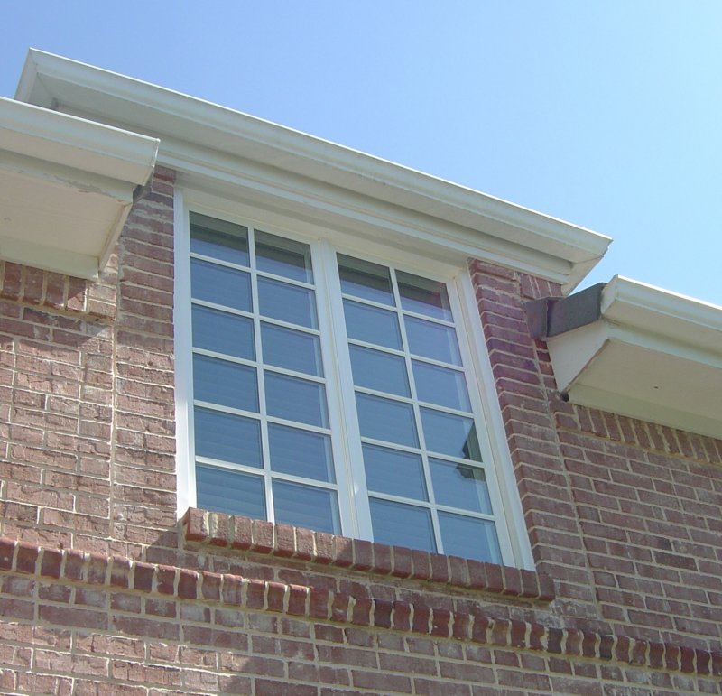 Wood Casement Windows with divided lite grids in Southlake Texas