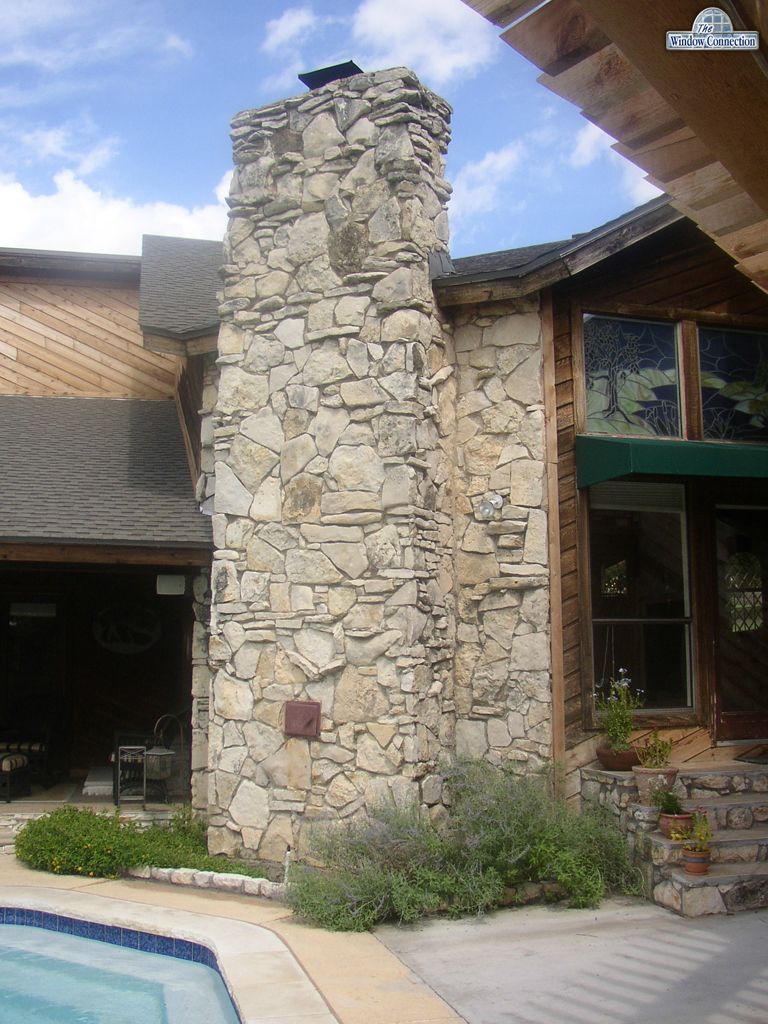 Trophy Club Texas Remove Fireplace for Wood Windows