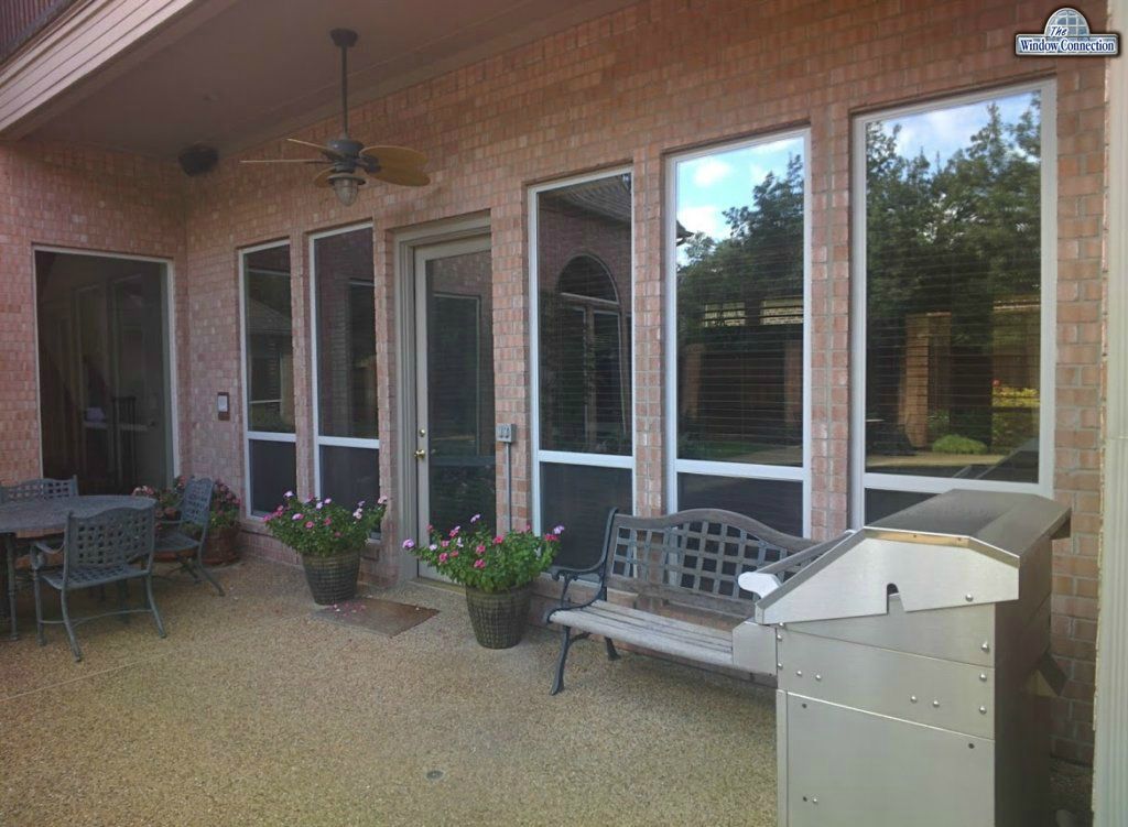 Don Young Thermally Broken Aluminum Single Hung Replacement Windows in Dallas Texas