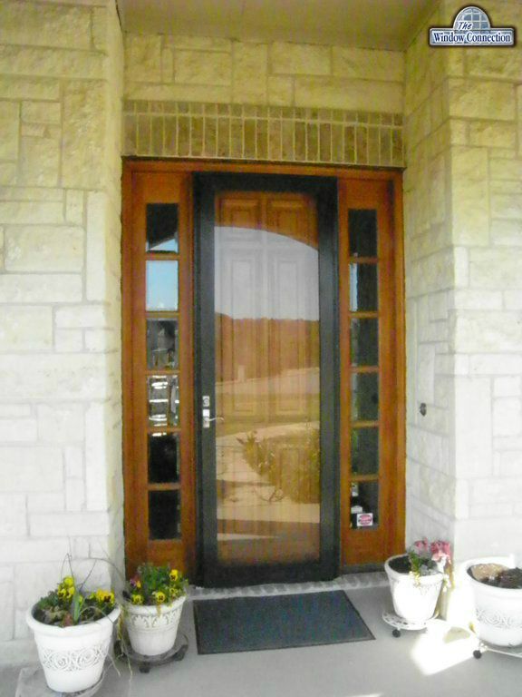 Eight Foot Tall Full Glass Storm Door Dallas Texas