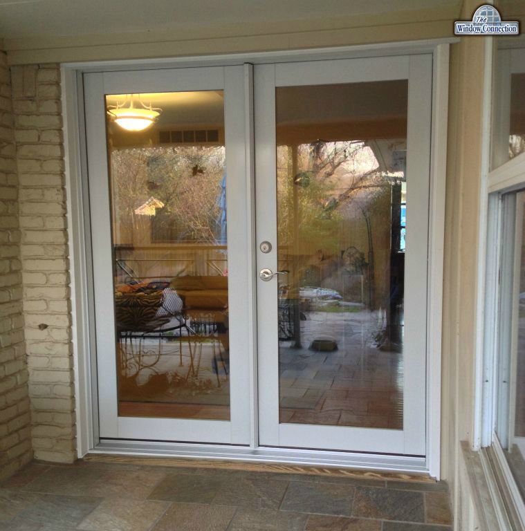 Aluminum Clad Wood French Doors in Dallas Texas