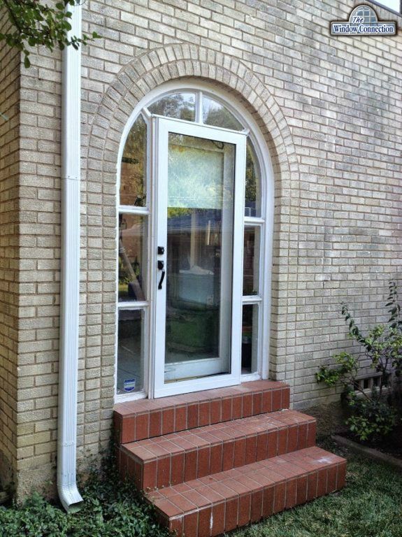 Full Glass Storm Door in Dallas Texas