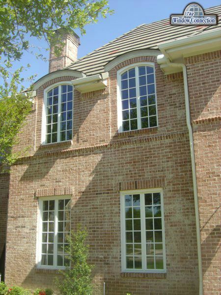 Jeldwen Wood Custom Series Casement Aluminum Clad Simulated Divided Lite Windows in Dallas Texas