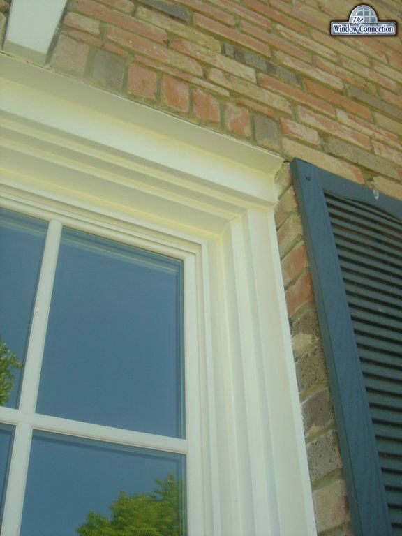 Custom Bent Metal Trim Over Alside Ultra Max Vinyl Replacement Windows in Dallas