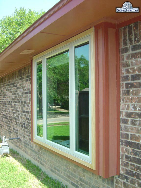 Alside Three Lite Casement in Beige in Dallas