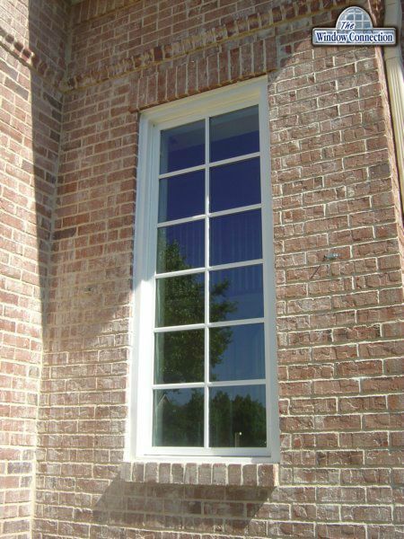 Jeldwen Wood Custom Series Casement Aluminum Clad Simulated Divided Lite Windows in Dallas Texas