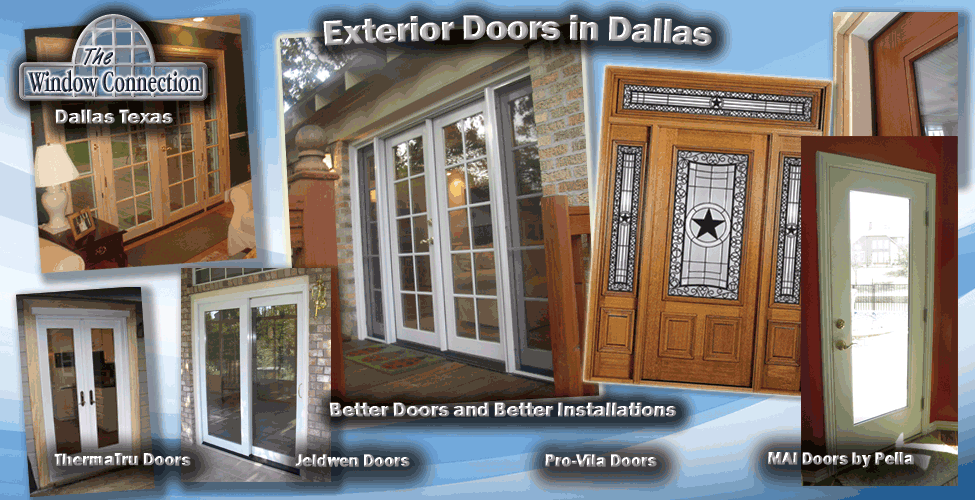 Exterior Doors in Dallas Texas from The Window Connection