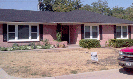 NT Window Energy Master Vinyl Replacement Windows with full wrap trim pack in Plano Texas